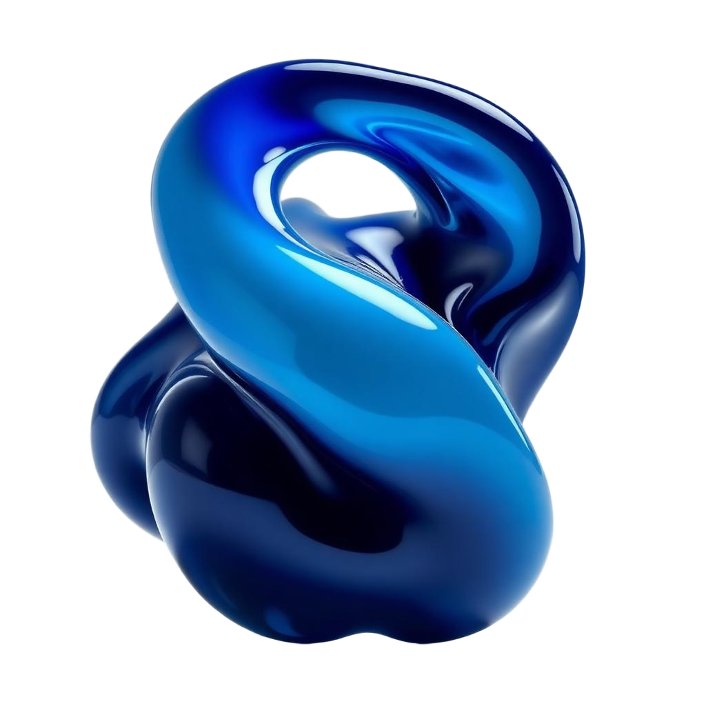 Abstract 3D growth shape